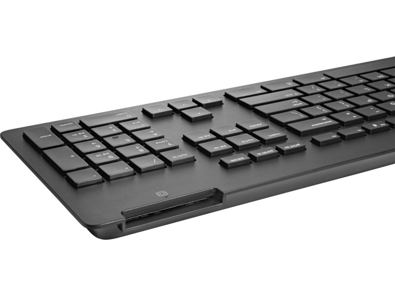 HP Business Slim Smartcard Keyboard Black HU