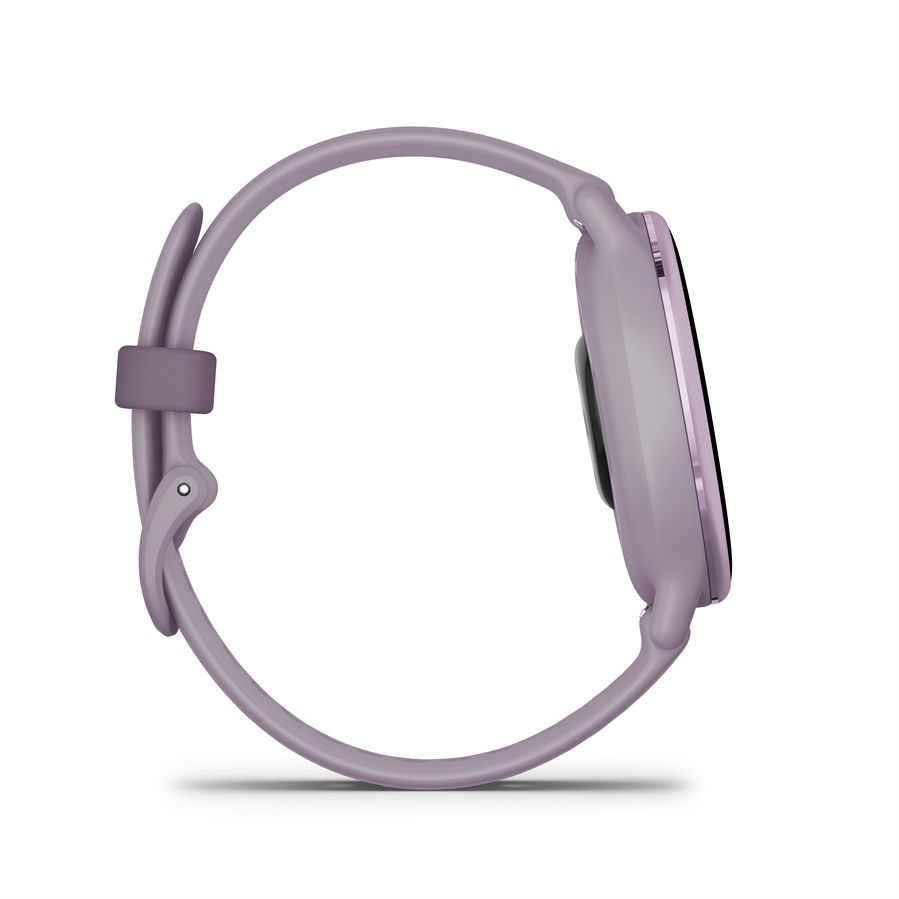 Garmin Vivoactive 5 Metallic Orchid Aluminium Bezel with Orchid Case and Silicone Band