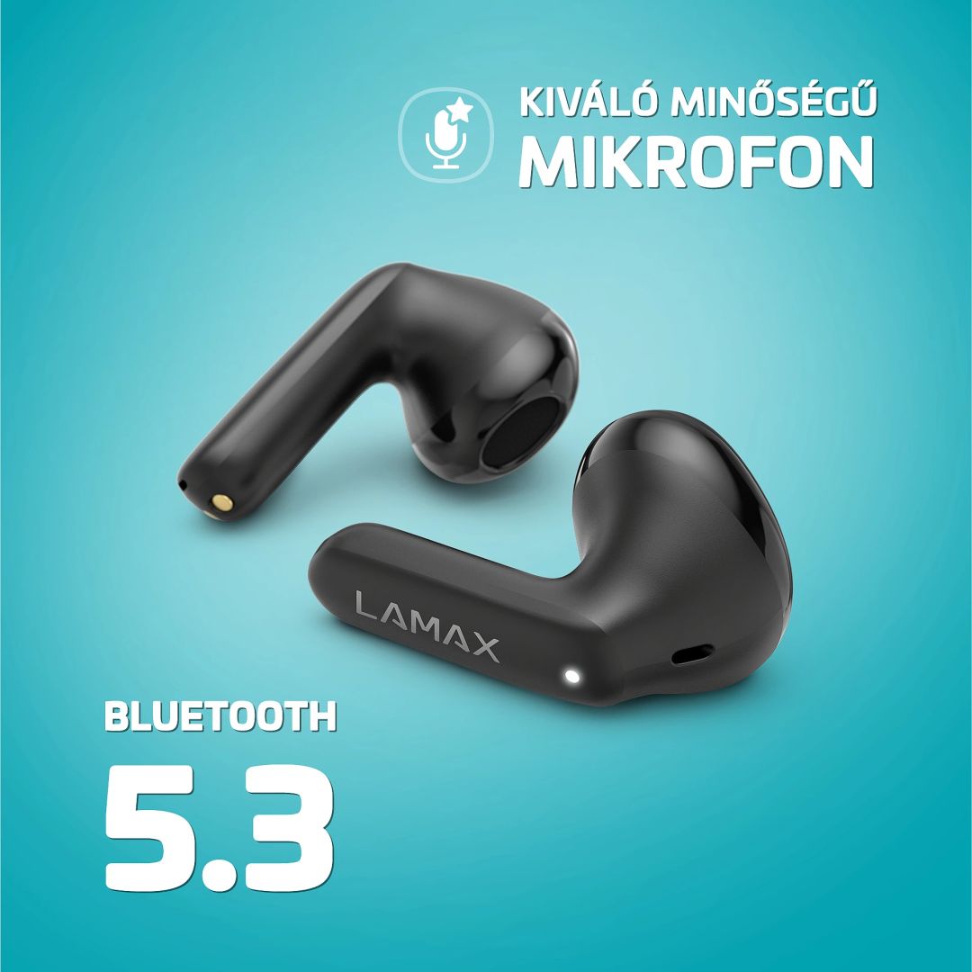 Lamax Tones1 Bluetooth Headset Black