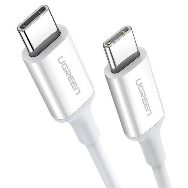 UGREEN USB-C to USB-C male/male cable 0,5m White