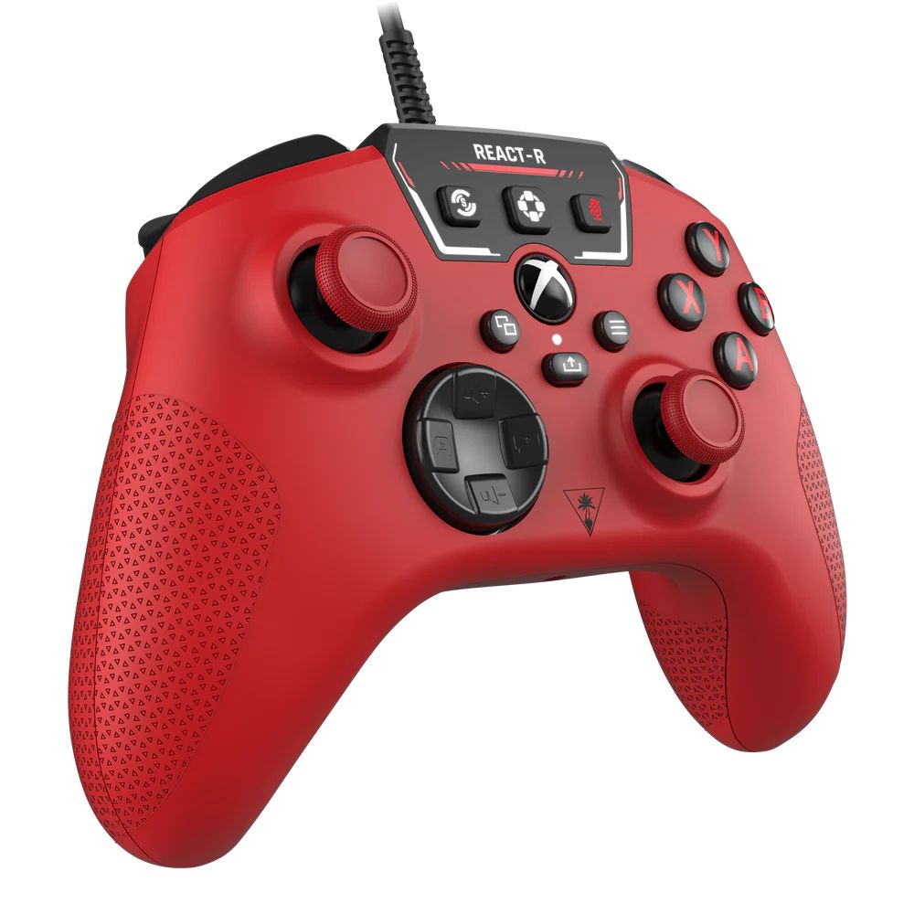 Turtle Beach REACT-R USB Gamepad Pixel Red