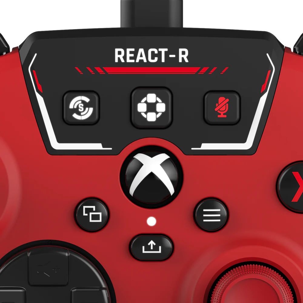 Turtle Beach REACT-R USB Gamepad Pixel Red