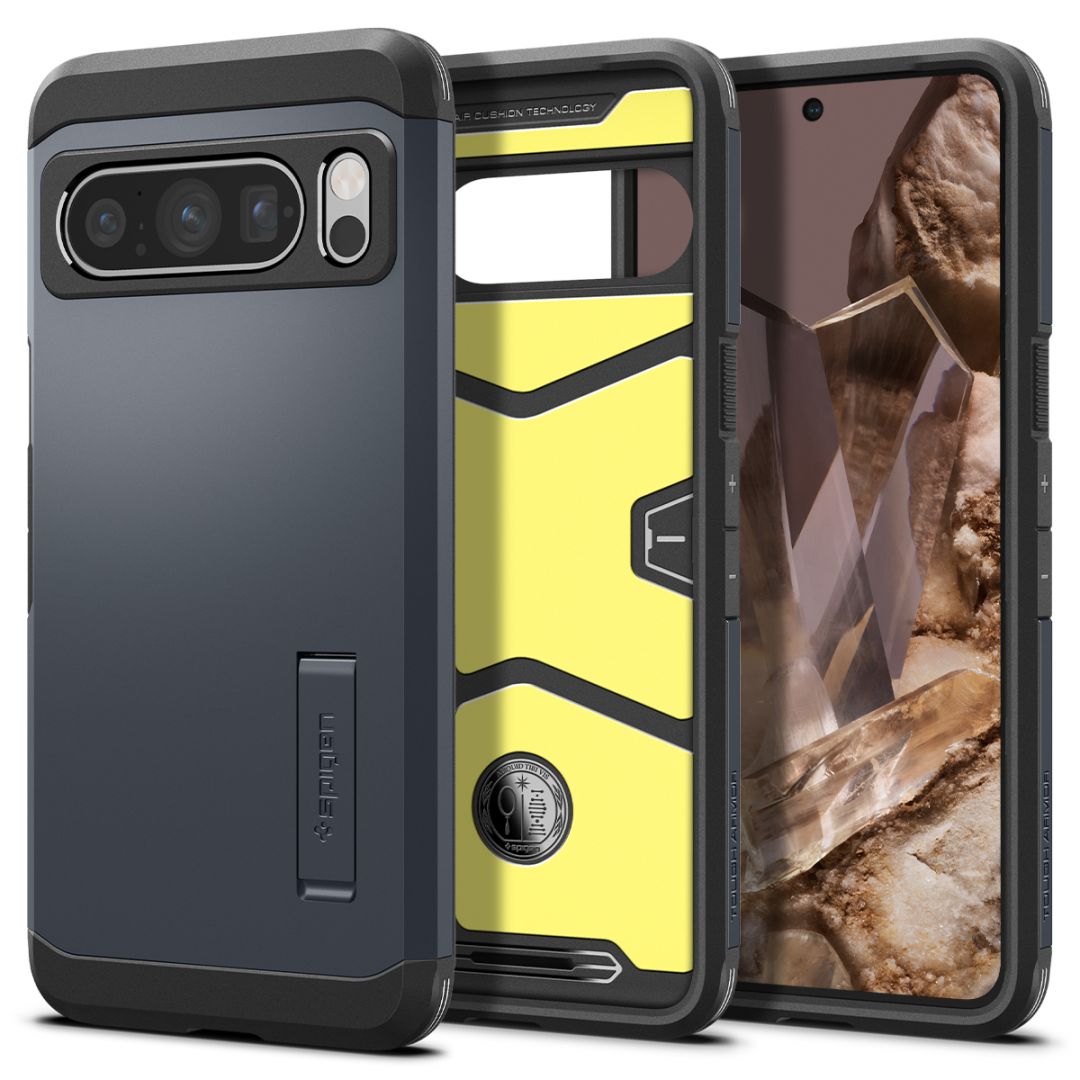 Spigen Google Pixel 8 Pro Tough Armor Metal Slate