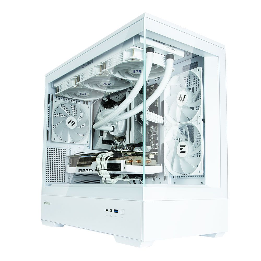 Zalman P30 Tempered Glass White