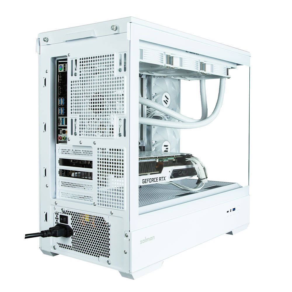 Zalman P30 Tempered Glass White