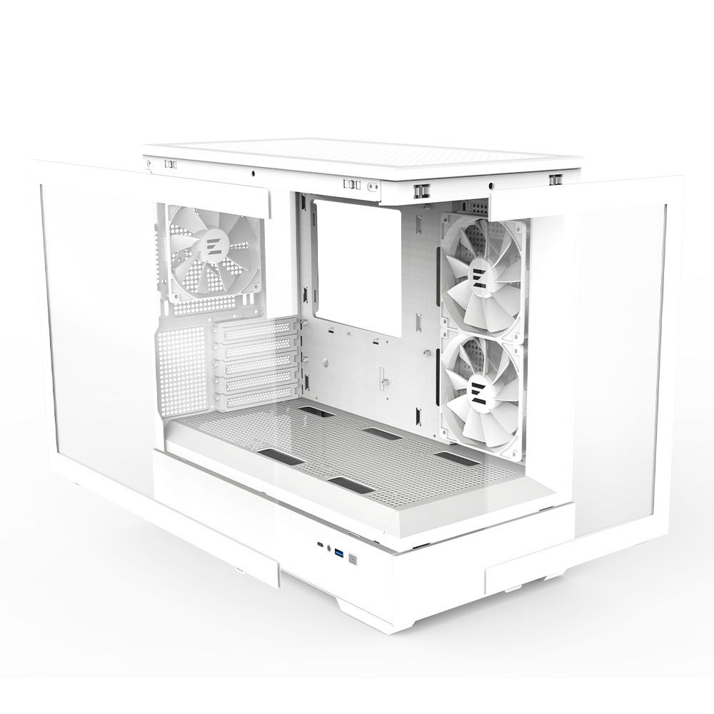 Zalman P30 Tempered Glass White