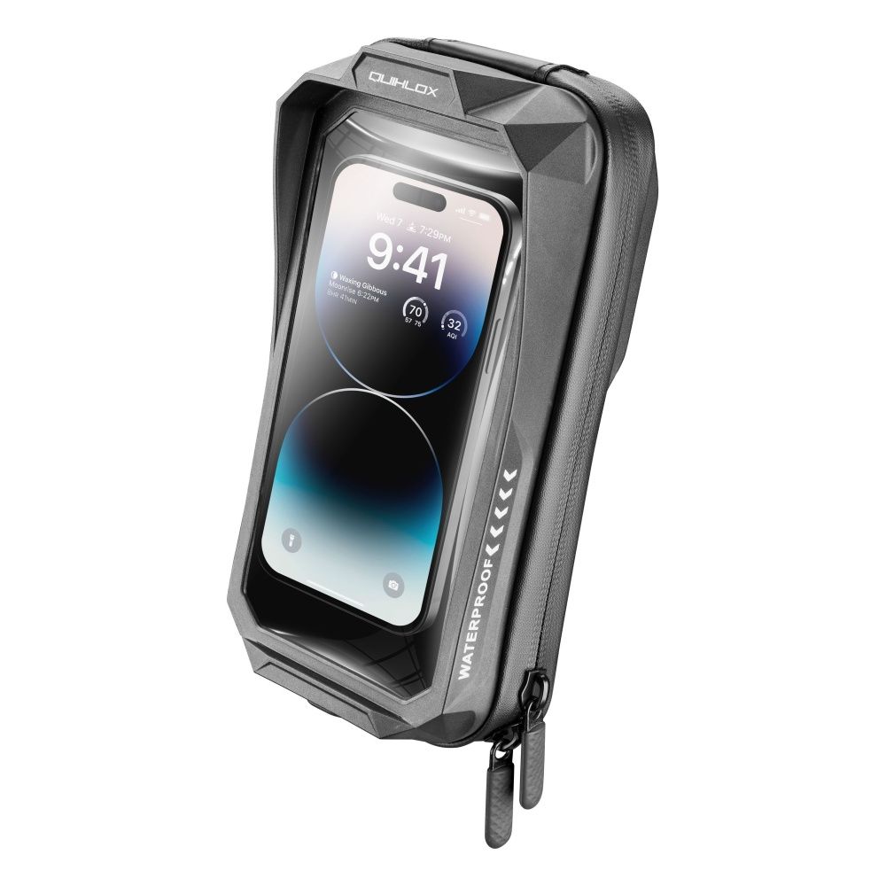 FIXED  Universal waterproof case for mobile phones Interphone QUIKLOX Waterproof, max. 7 inch, black