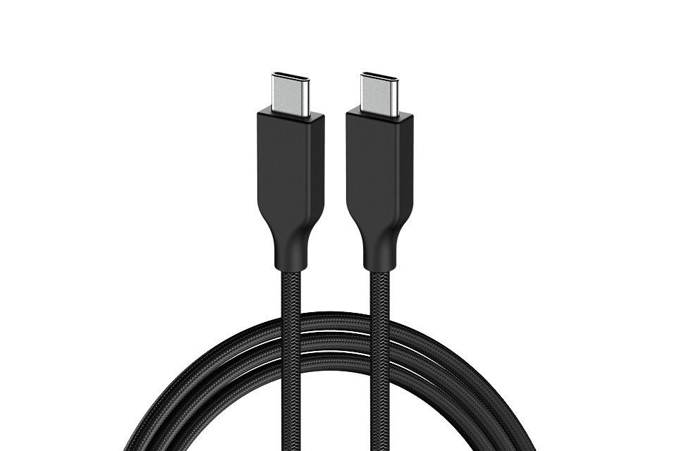 Genius ACC-C2CC-3A USB-C to USB-C 3A PD60W charging cable & data 1,5m Black