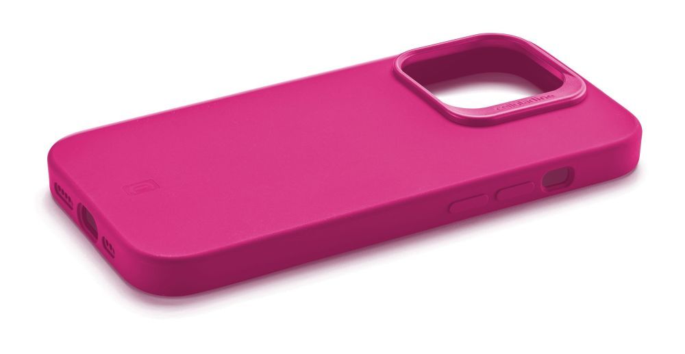 Cellularline Sensation protective silicone cover with MagSafe support for Apple iPhone 15 Plus, pink