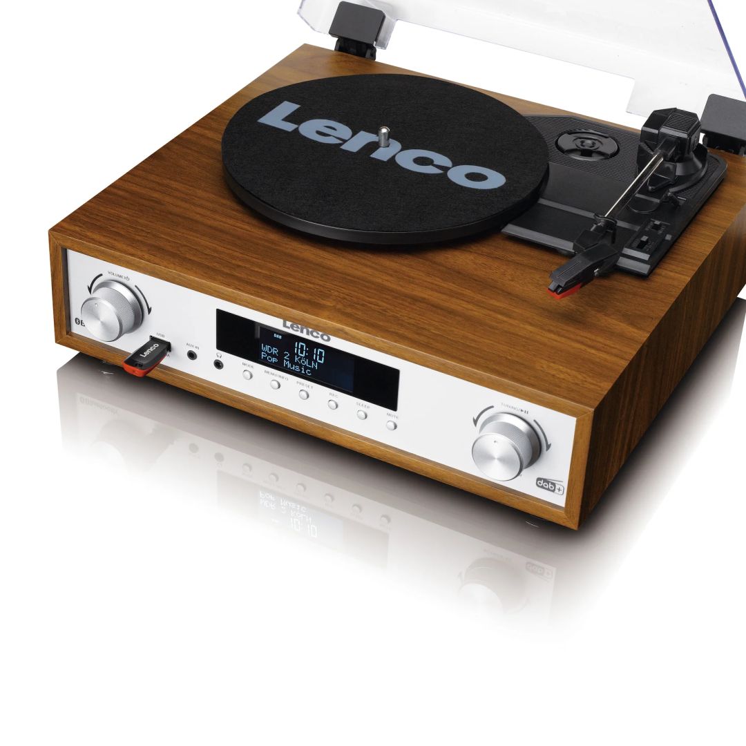 Lenco MC-160WD Hifi Stereo System Wood