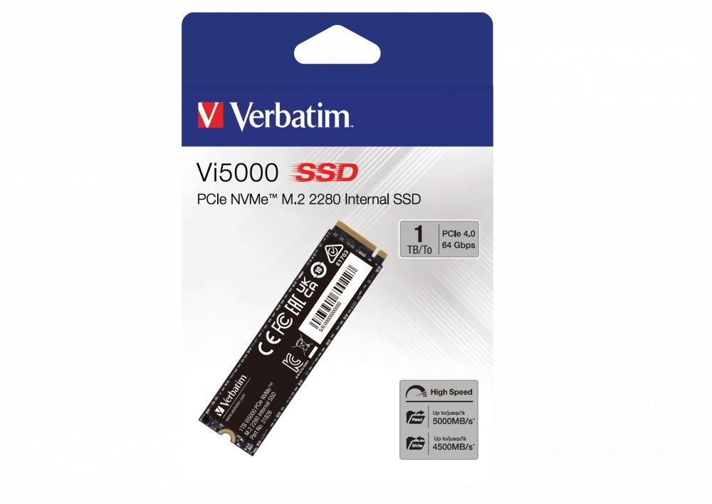 Verbatim 1TB M.2 2280 NVMe Vi5000