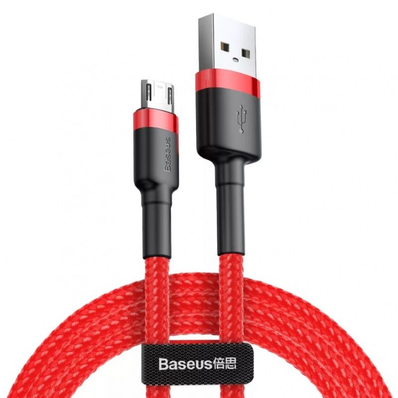 Baseus Cafule 2.4A USB-Micro USB Cable 1m Red