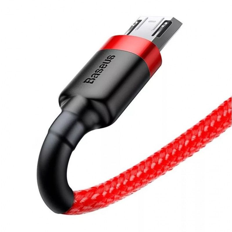 Baseus Cafule 2.4A USB-Micro USB Cable 1m Red