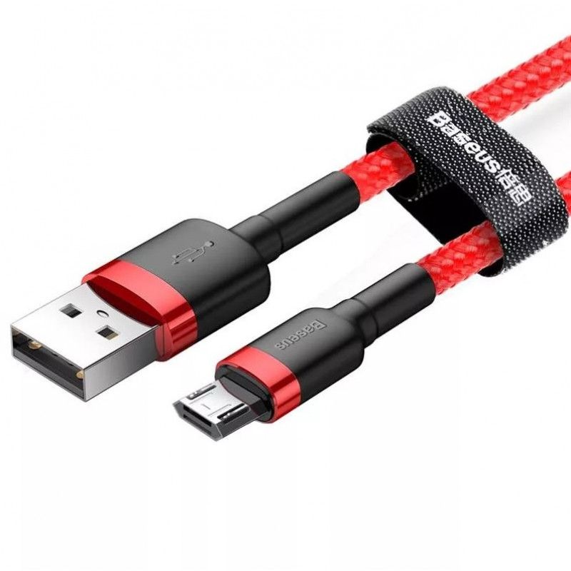 Baseus Cafule 2.4A USB-Micro USB Cable 1m Red