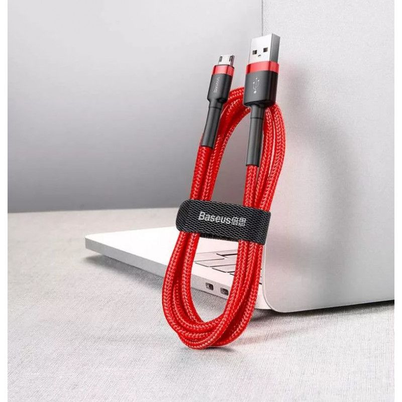 Baseus Cafule 2.4A USB-Micro USB Cable 1m Red