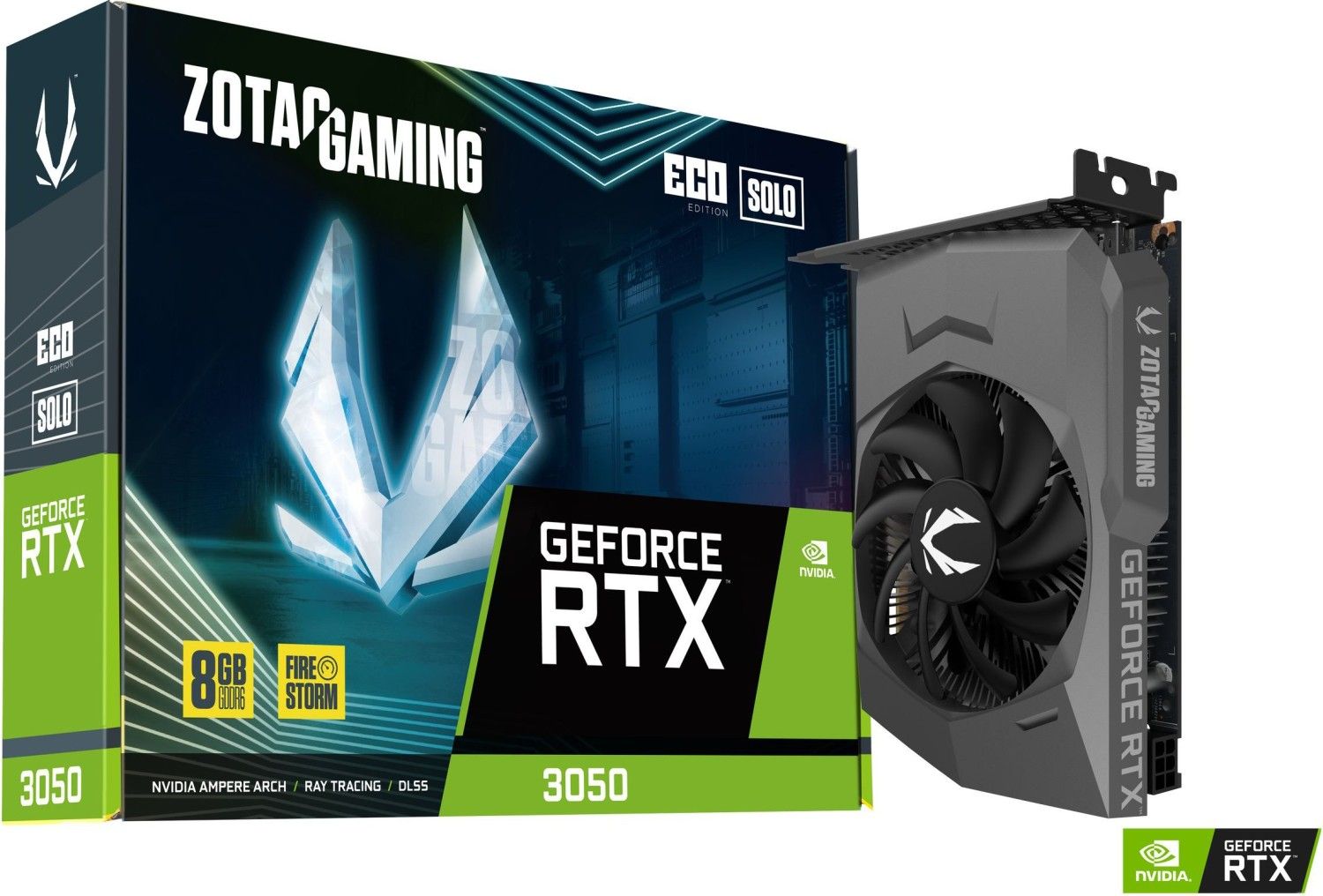 Zotac Geforce RTX 3050 8GB DDR6 ECO SOLO