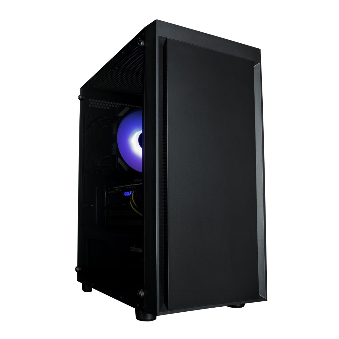 Zalman T3 Plus Tempered Glass Black