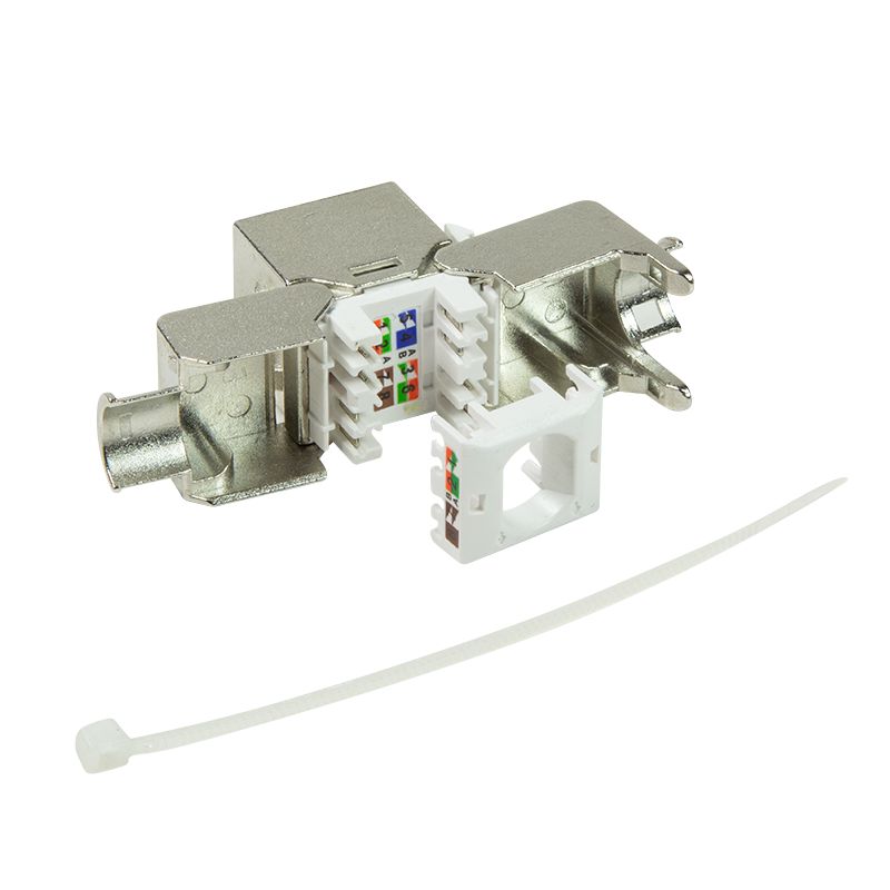 Logilink Cat.6A Keystone Jack STP AWG 22-26 toolless only 14.8 mm width