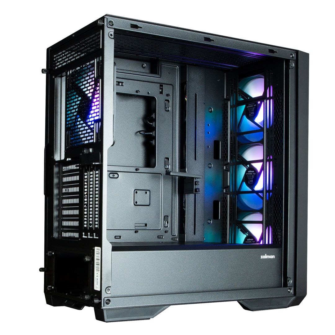 Zalman Z9 Iceberg MS Tempered Glass Black