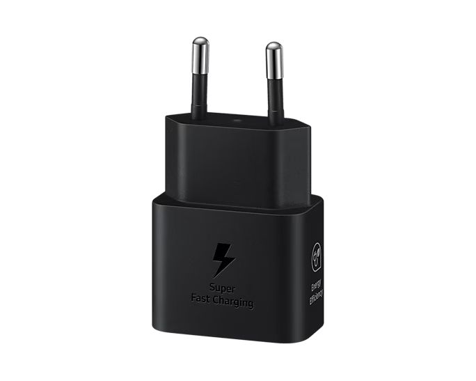 Samsung 25W PD Power Adapter with USB-C cable Black