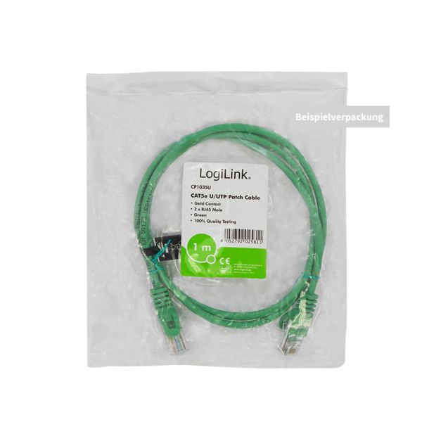 Logilink CAT5e U-UTP Patch Cable 2m Green