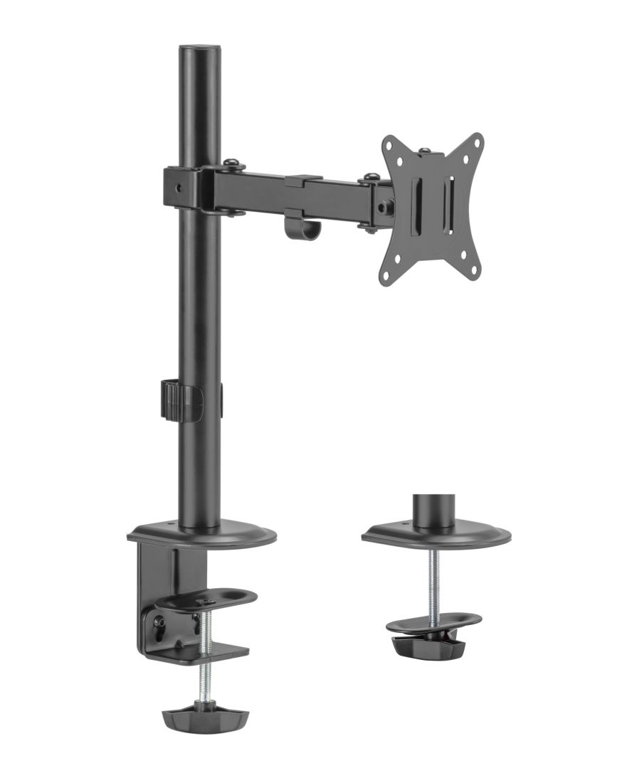 Gembird MA-D1-03 Desk mounted single monitor arm 17”-32” Black