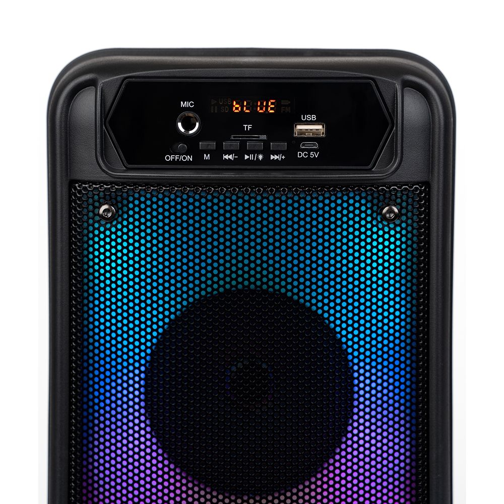 Media-Tech MT3177 Flamebox Up RGB Bluetooth Speaker Black