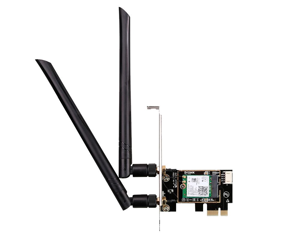 D-Link DWA-X582 AX3000 Wi-Fi 6 PCIe Adapter with Bluetooth 5.0