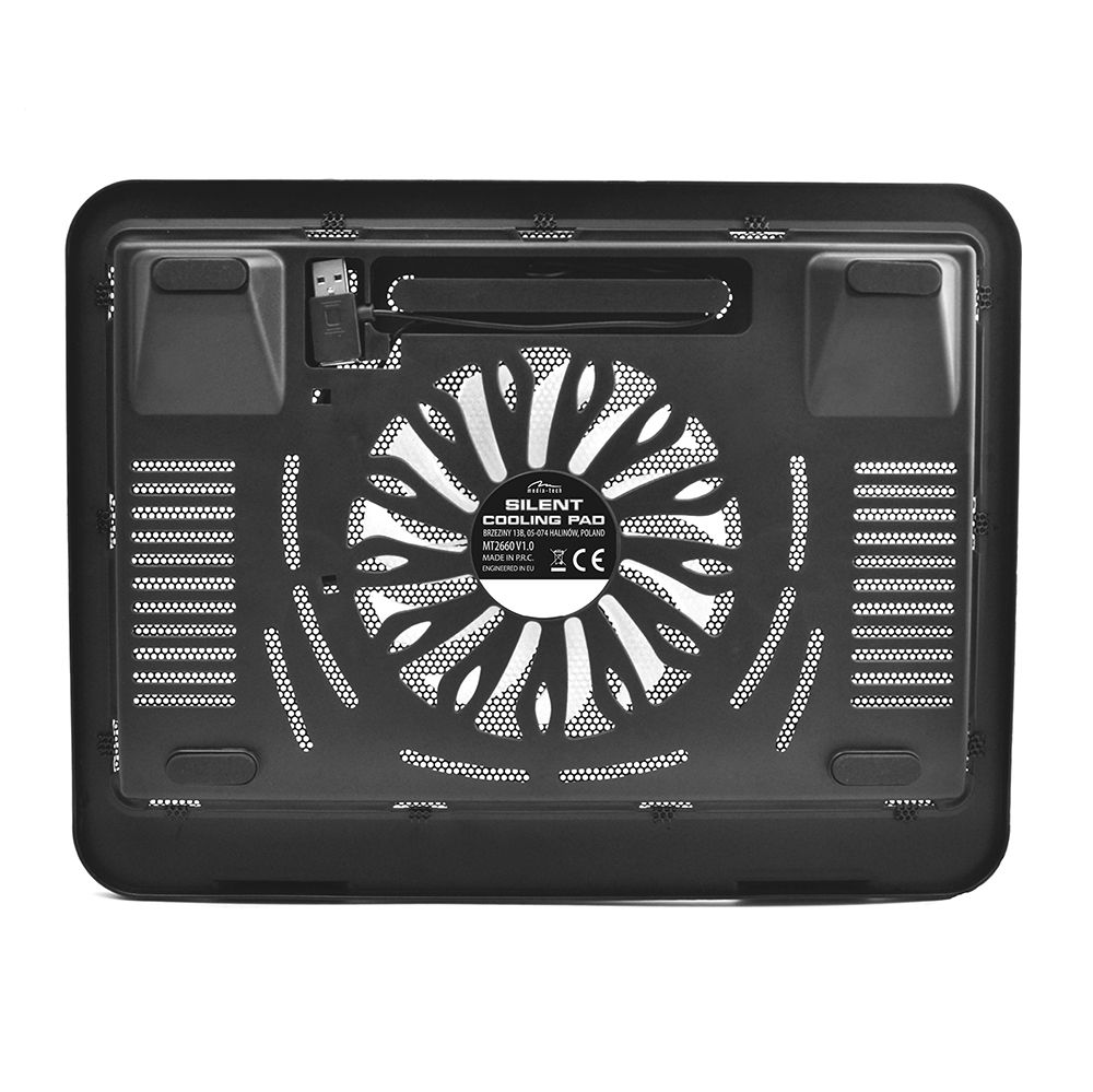 Media-Tech MT2660 SILENT COOLING PAD Black