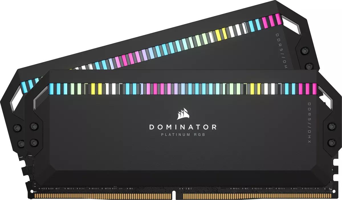 Corsair 64GB DDR5 6400MHz Kit(2x32GB) Dominator Platinum RGB Black