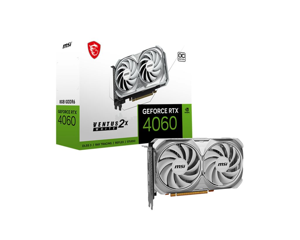 Msi RTX 4060 8GB VENTUS 2X WHITE OC