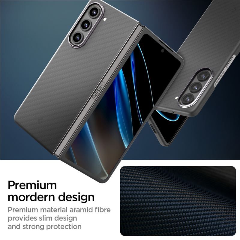 Spigen Air Skin Pro, black - Samsung Galaxy Z Fold5