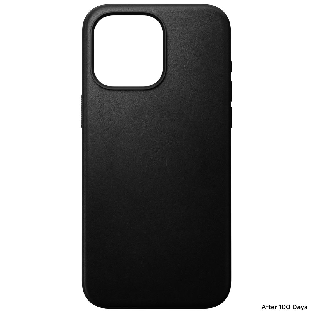 Nomad iPhone 15 Pro Max Modern Leather Case Black