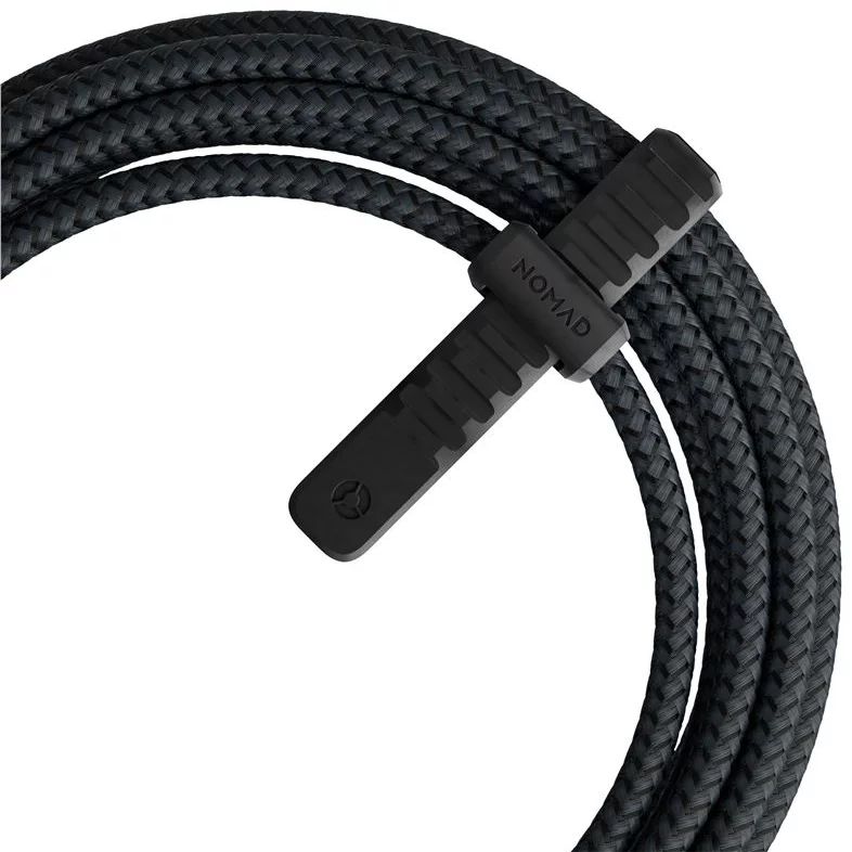 Nomad Kevlar USB-C to USB-C male/male cable 3m Black