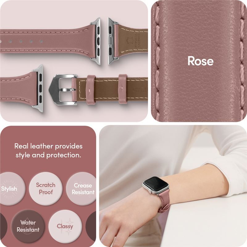 Spigen Kajuk Watch Band, rose - Apple Watch 41mm/40mm/38mm