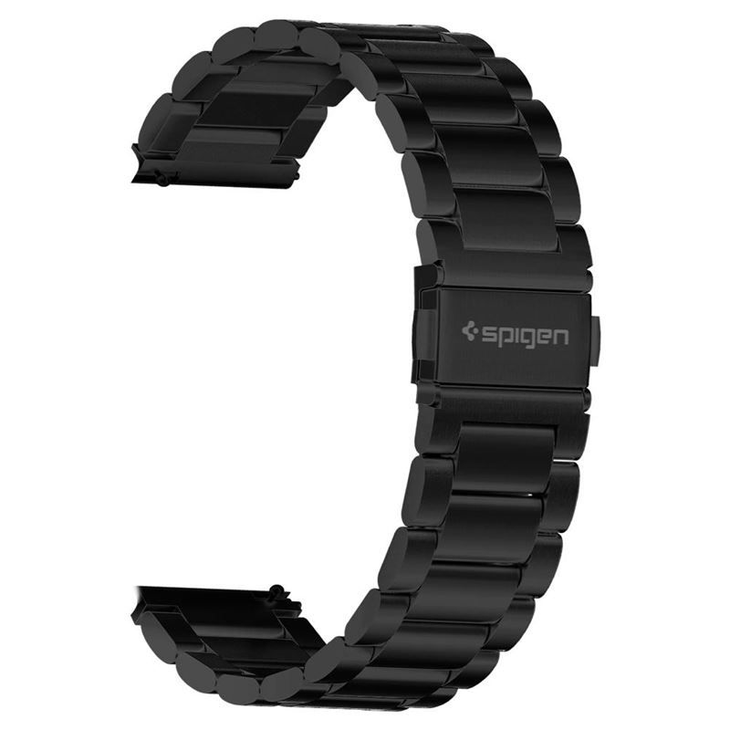 Spigen Modern Fit 20mm, black - Samsung Galaxy Watch 4/Watch Classic 4/Watch 3 41mm/Watch Active 1/2