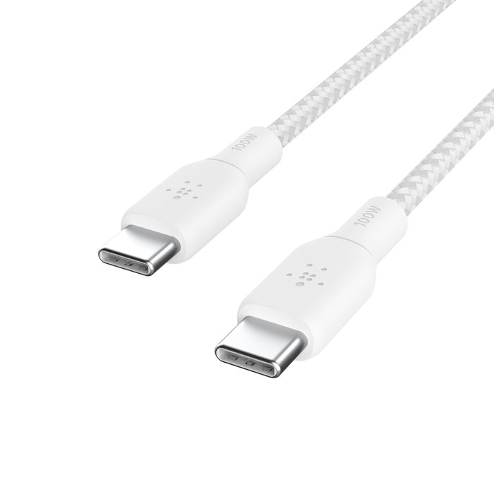 Belkin USB-C to USB-C male/male cable 2m White