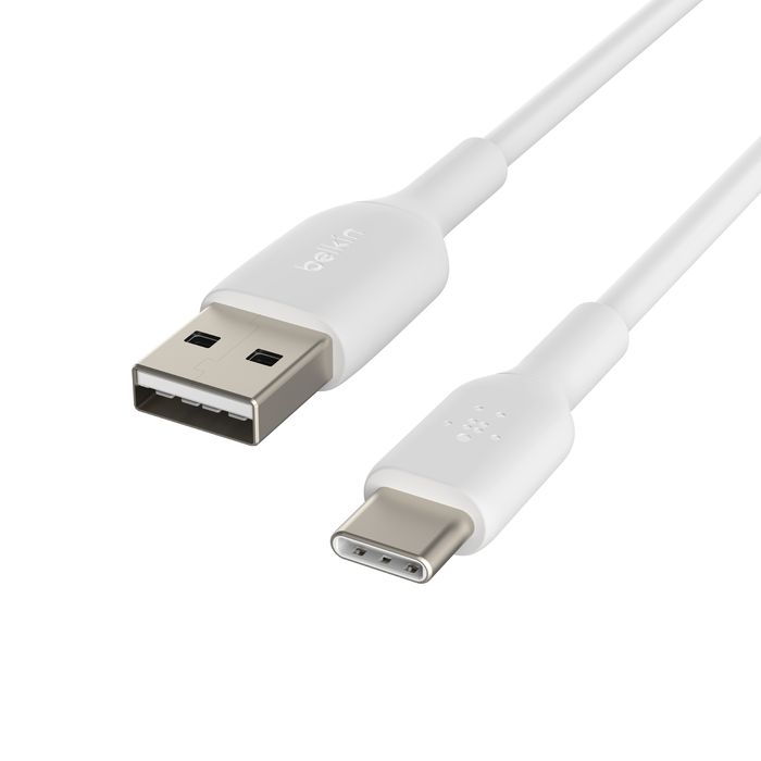 Belkin USB-A to USB-C male/male cable 1m White