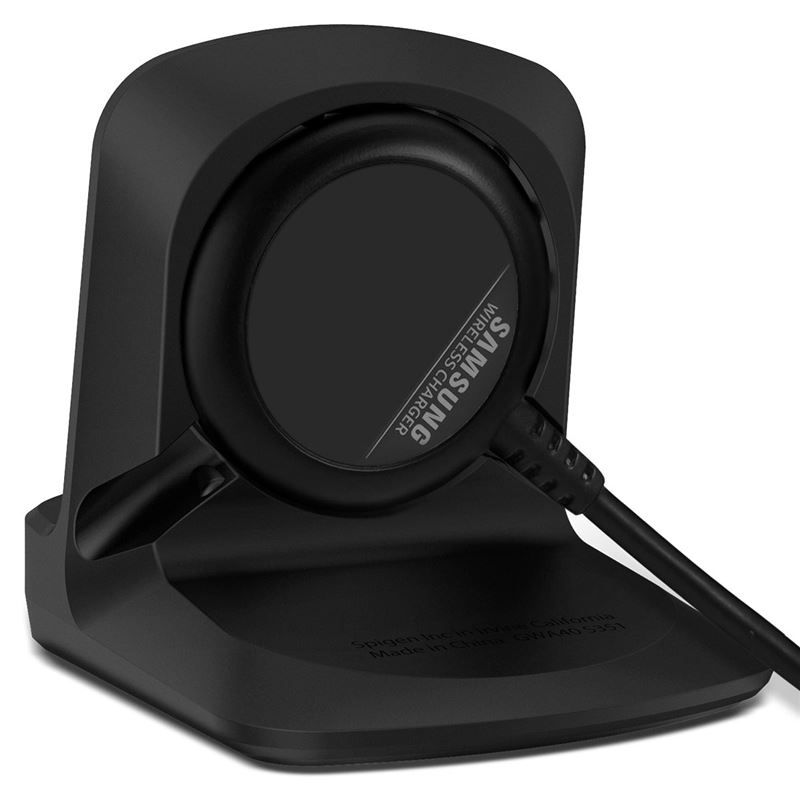 Spigen Night Stand S353, black - Samsung Galaxy Watch 6/6 Classic/5/5 Pro