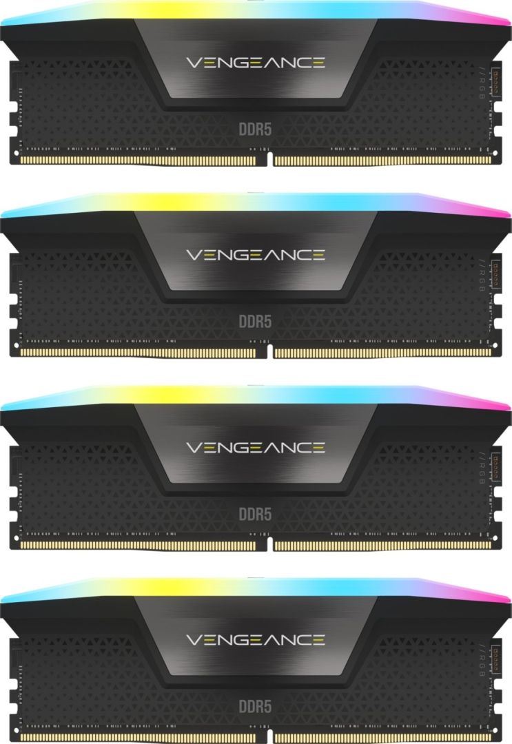 Corsair 128GB 5600MHz Kit(4x32GB) Vengeance RGB Black