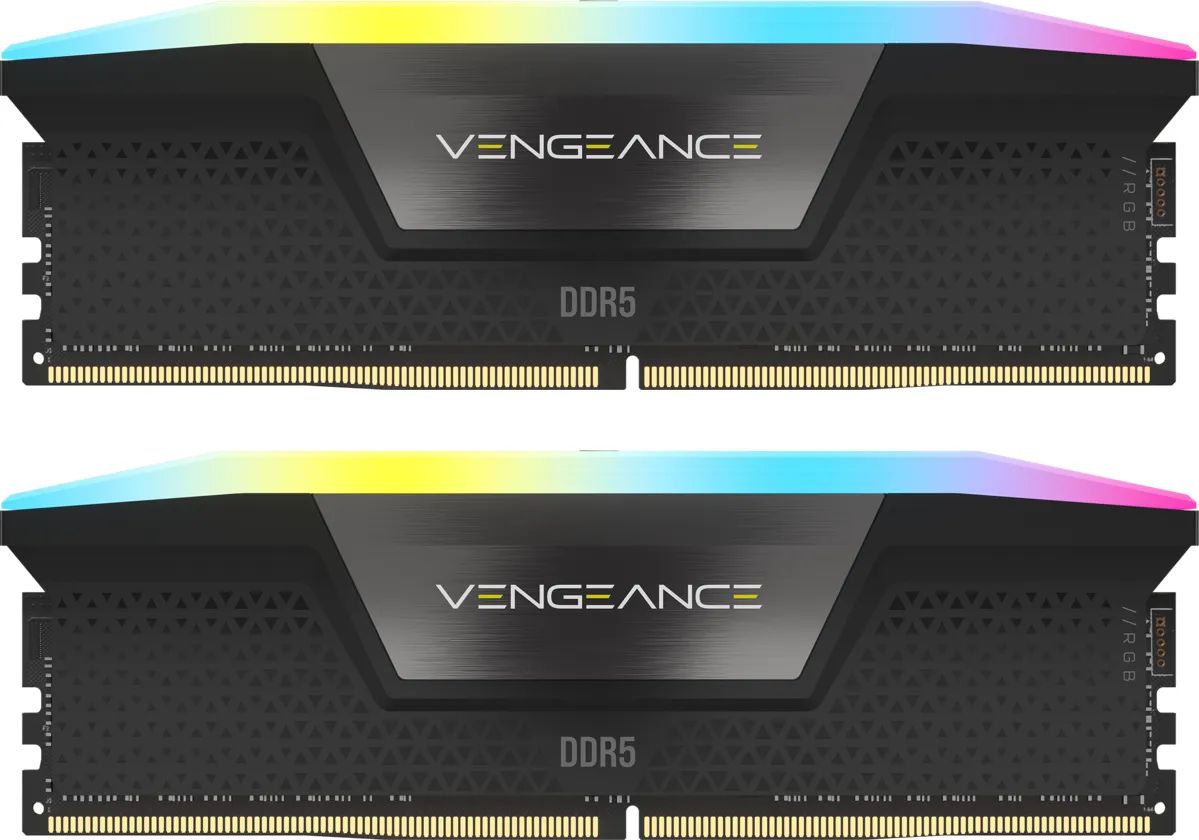 Corsair 128GB 5600MHz Kit(4x32GB) Vengeance RGB Black