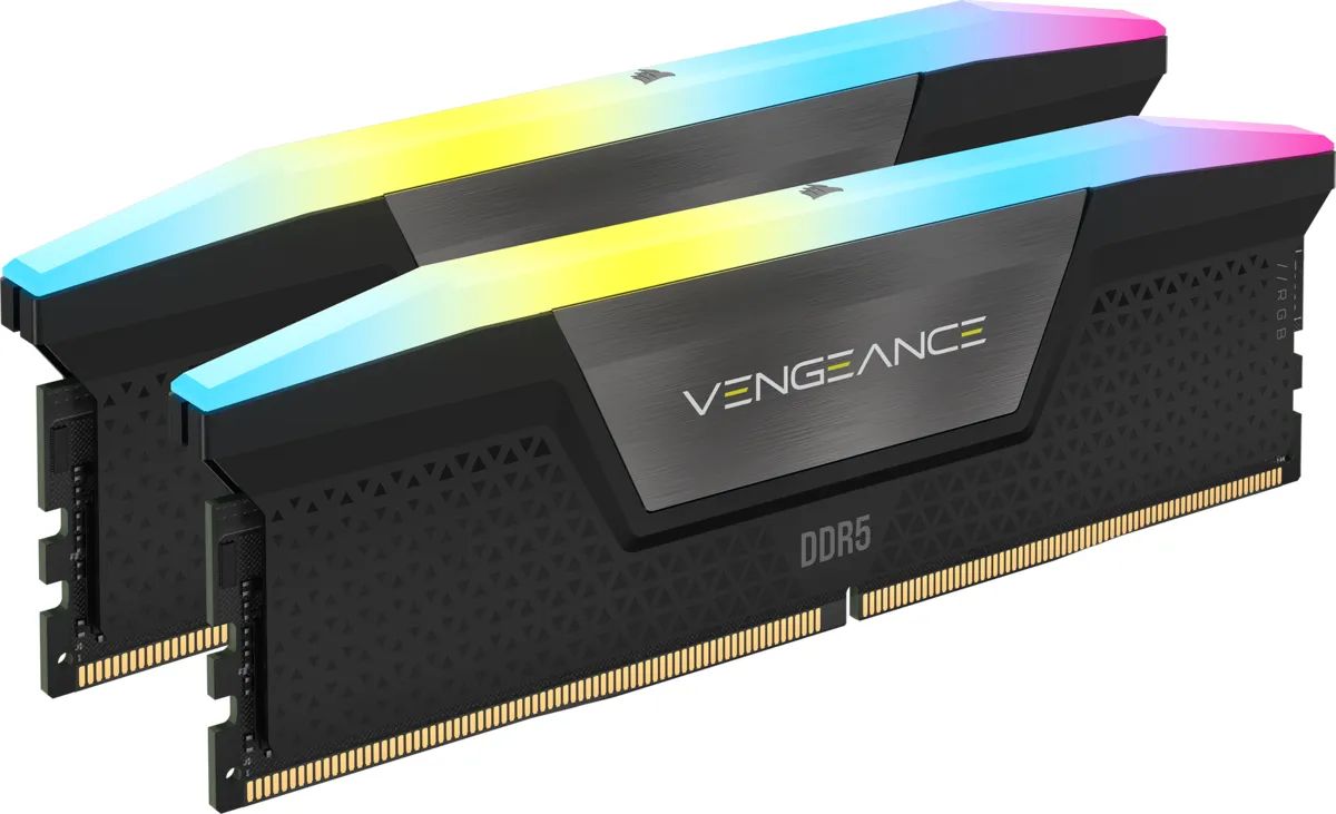 Corsair 128GB 5600MHz Kit(4x32GB) Vengeance RGB Black