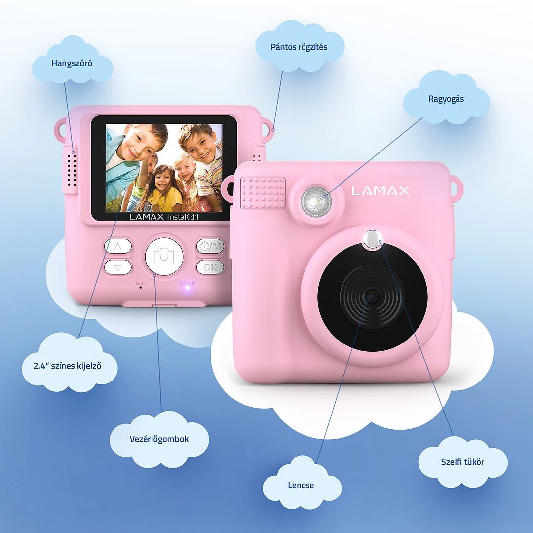 Lamax InstaKid1 Pink