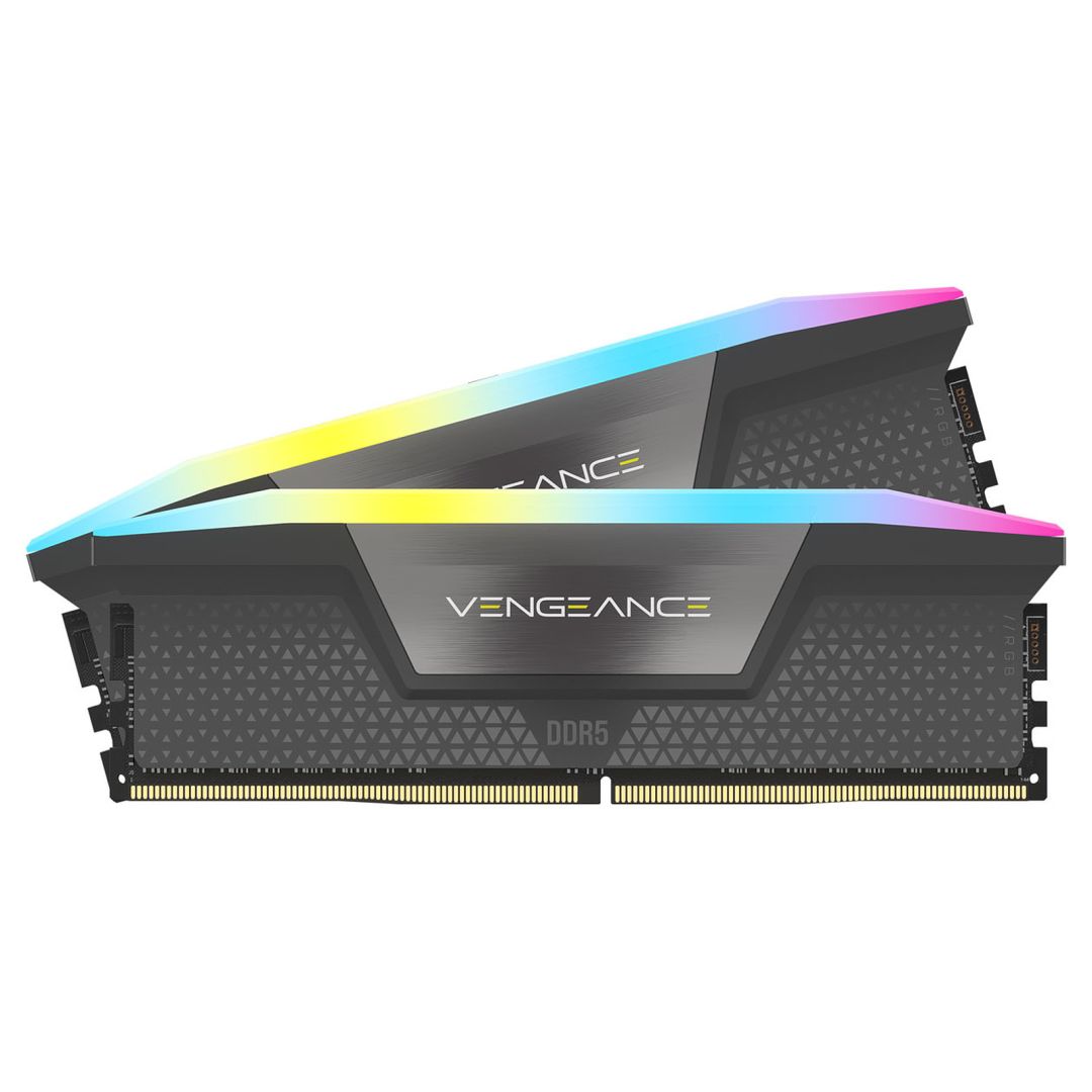 Corsair 32GB DDR5 6000MHz Kit(2x16GB) Vengeance RGB AMD Expo Grey