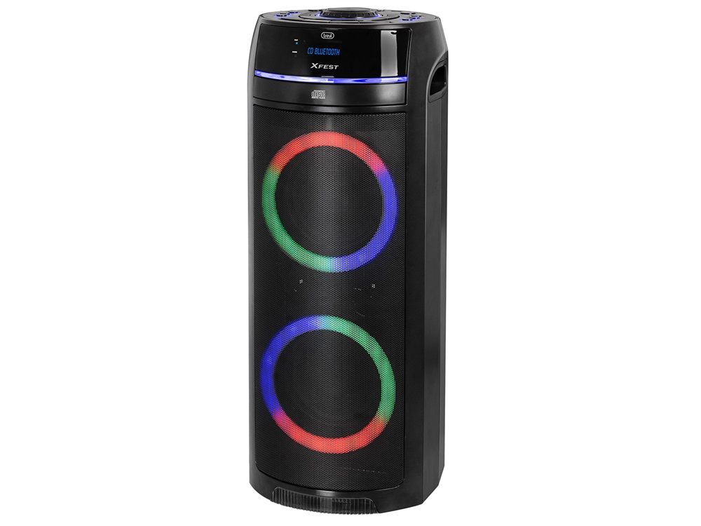 Trevi XF 900 CD Portable Bluetooth Party Speaker Black