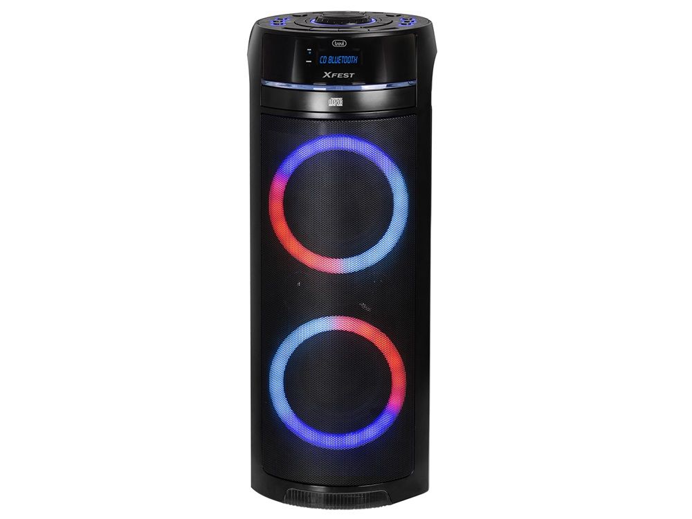 Trevi XF 900 CD Portable Bluetooth Party Speaker Black