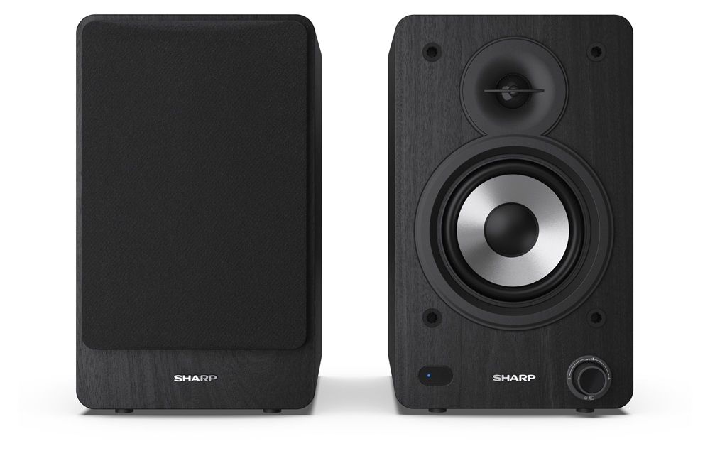 Sharp CP-SS30BR Bookshelf Speaker Black