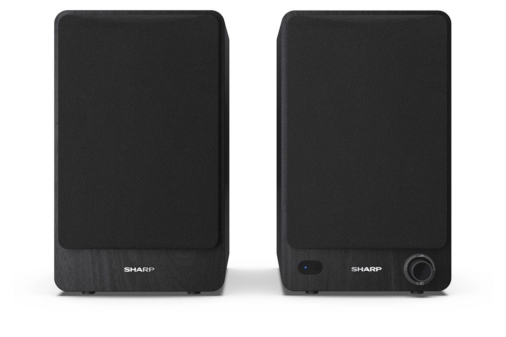 Sharp CP-SS30BR Bookshelf Speaker Black