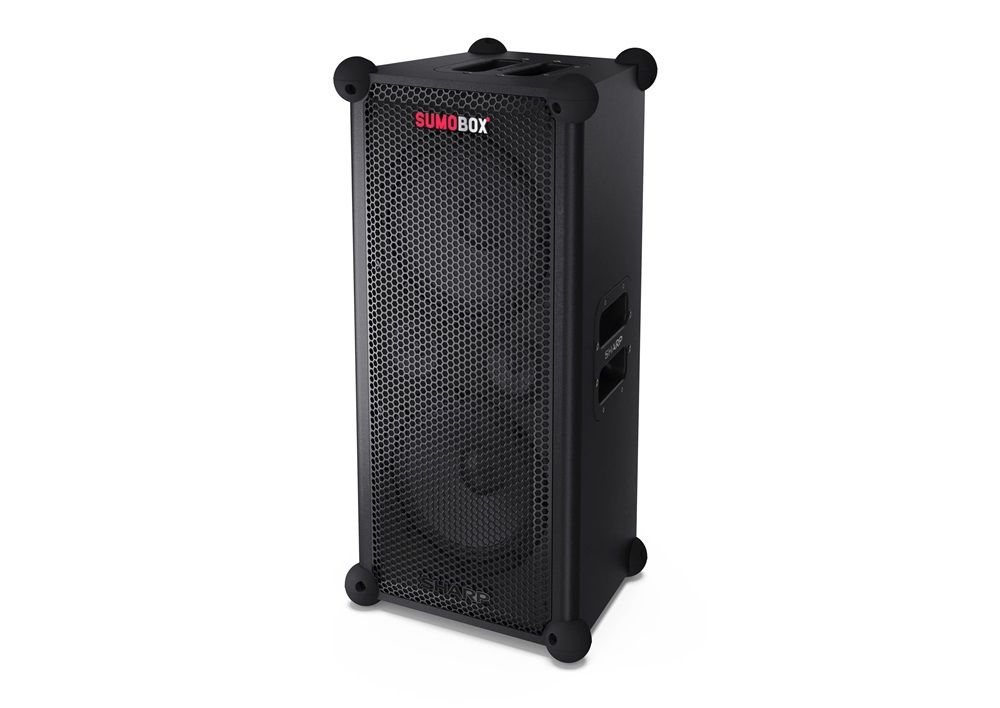 Sharp CP-LS100 SUMOBOX Portable Bluetooth Speaker Black