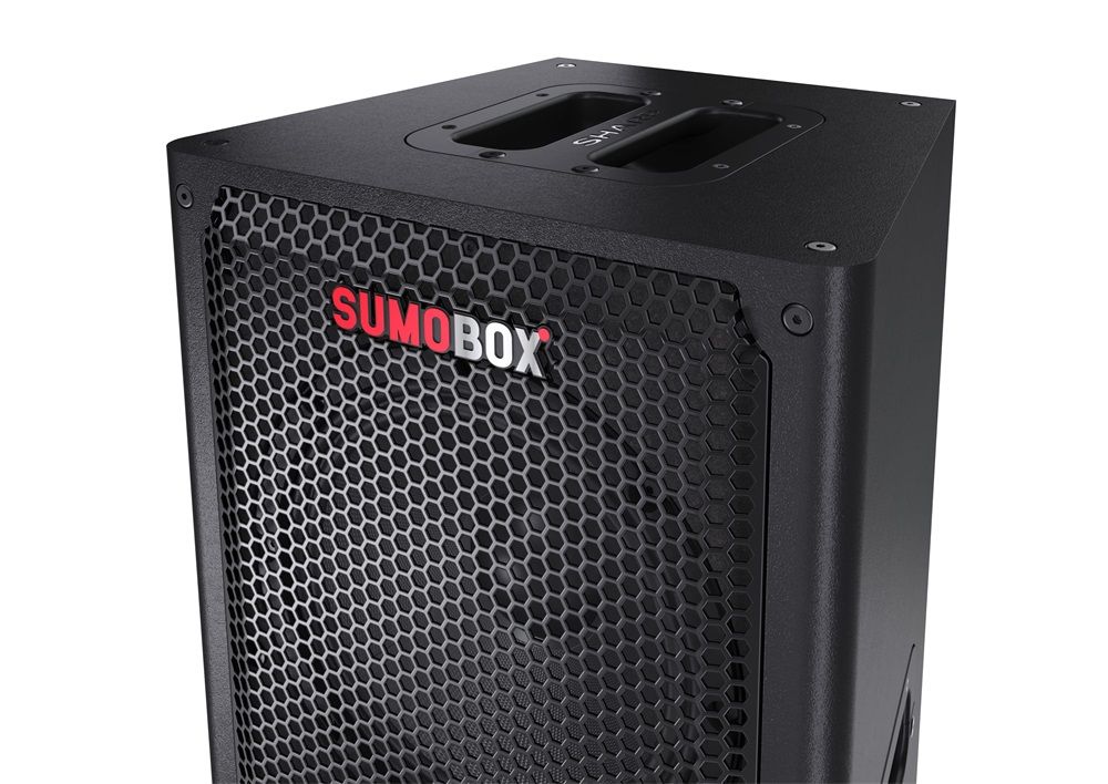 Sharp CP-LS100 SUMOBOX Portable Bluetooth Speaker Black